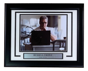 Russell Crowe Signed Framed 8x10 Body Of Lies Photo JSA