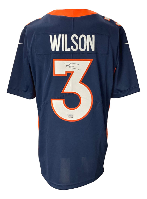 Russell Wilson Signed Denver Broncos Nike Limited Replica Jersey Fanatics Sports Integrity