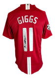 Ryan Giggs Signed Manchester United Nike Soccer Jersey BAS