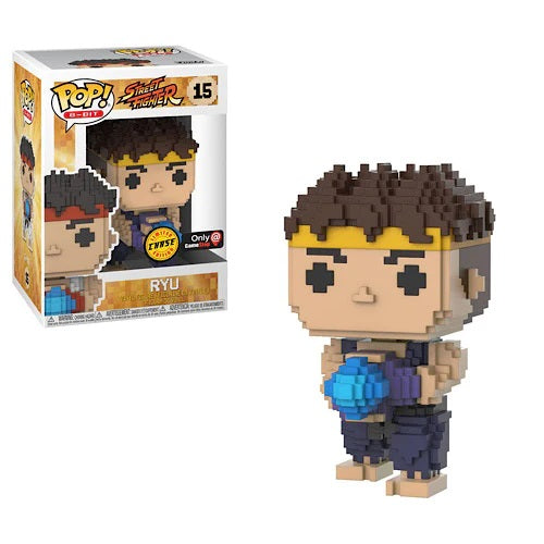 Street Fighter Ryu #15 8-Bit Limited Edition Chase Funko Pop Sports Integrity