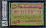 Bret Saberhagen Signed 1985 Topps #23 Royals Trading Card 85 & 89 AL CY BAS