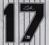 Sam Antonacci Chicago Signed White Baseball Jersey BAS