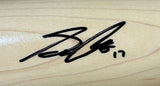 Sam Antonacci Chicago White Sox Signed Tan Louisville Slugger Bat BAS