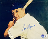 Sam Chapman Philadelphia Athletics Signed 8x10 Baseball Photo BAS Sports Integrity