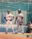 Juan Samuel Eddie Murray Signed 8x10 Baseball Photo BAS Sports Integrity