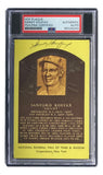 Sandy Koufax Signed 4x6 Los Angeles Dodgers HOF Plaque Card PSA/DNA 85026244 Sports Integrity