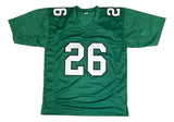 Saquon Barkley Philadelphia Signed Kelly Green Football Jersey PSA/DNA