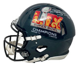 Saquon Barkley Signed Eagles Super Bowl 59 LIX FS Authentic Speed Helmet PSA/DNA