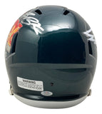 Saquon Barkley Signed Eagles Super Bowl 59 LIX FS Rep Speed Helmet PSA w/ Case