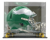 Saquon Barkley Signed Eagles FS Kelly Green Replica Helmet w/ SB 59 Case PSA/DNA