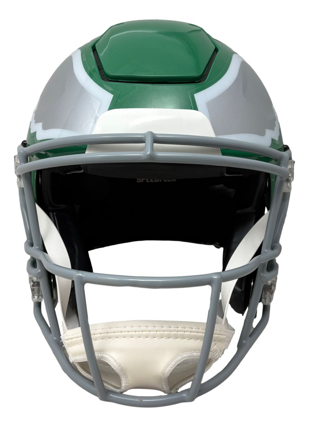 Saquon Barkley Signed Eagles FS Kelly Green Authentic SpeedFlex