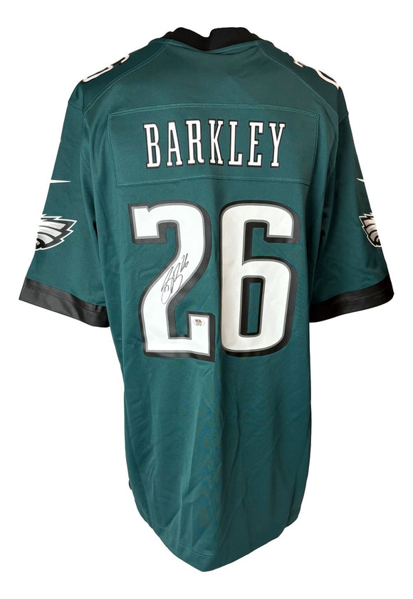 Saquon Barkley Signed Philadelphia Eagles Nike Game Replica Jersey PSA/DNA