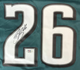 Saquon Barkley Signed Philadelphia Eagles Nike Game Replica Jersey PSA/DNA