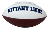 Saquon Barkley Full Signature Penn State Nittany Lions Logo Football PSA ITP Sports Integrity