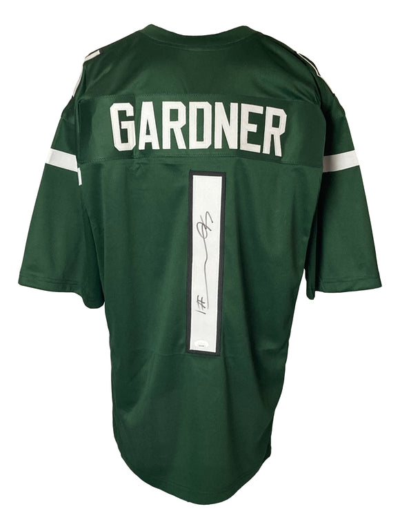 Ahmad Sauce Gardner New York Signed Green Football Jersey JSA ITP - Sports Integrity