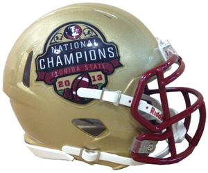 Florida Seminoles 2013 Championship Mini Speed Helmet Sports Integrity
