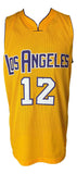 Shannon Brown Los Angeles Signed Yellow Basketball Jersey Sports Integrity