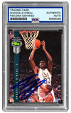 Shaquille O'Neal Signed 1992 Classic Four Sport #1 Magic Rookie Card PSA/DNA