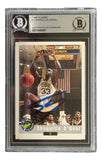 Shaquille O'Neal Signed 1992 Classic #1 Orlando Magic Rookie Card BAS Auto 10