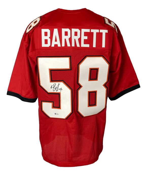 Shaquil Barrett Tampa Bay Signed Red Football Jersey BAS - Sports Integrity