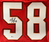 Shaquil Barrett Tampa Bay Signed Red Football Jersey BAS - Sports Integrity