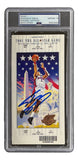 Shaquille O'Neal Lakers Signed 2001 NBA All-Star Game Ticket PSA/DNA Auto 10