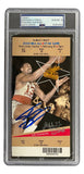 Shaquille O'Neal Lakers Signed 2002 NBA All-Star Game Ticket PSA/DNA Auto 10