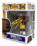 Shaquille O'Neal Signed Los Angeles Lakers Funko Pop #208 Schwartz Hologram