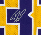 Shaquille O'Neal Signed Gold LSU Tigers Retro Brand Basketball Jersey BAS ITP
