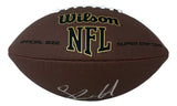 Shawn Merriman Los Angeles Chargers Signed Wilson Super Grip Football BAS