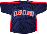Sheen Bernsen Berenger Signed Navy Blue Major League Baseball Jersey BAS