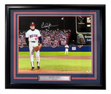 Charlie Sheen Signed Framed 16x20 Major League Ricky Vaughn Photo PSA/DNA Holo