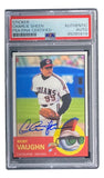 Charlie Sheen Signed Major League Stretch Trading Card PSA/DNA Sports Integrity