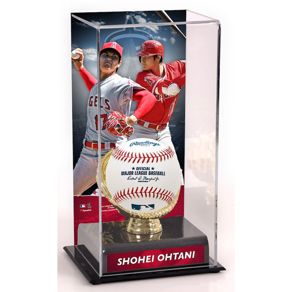 Shohei Ohtani Los Angeles Angels Baseball Display Case Sports Integrity