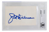 Sid Gillman Signed Slabbed San Diego Chargers Index Card BAS Sports Integrity