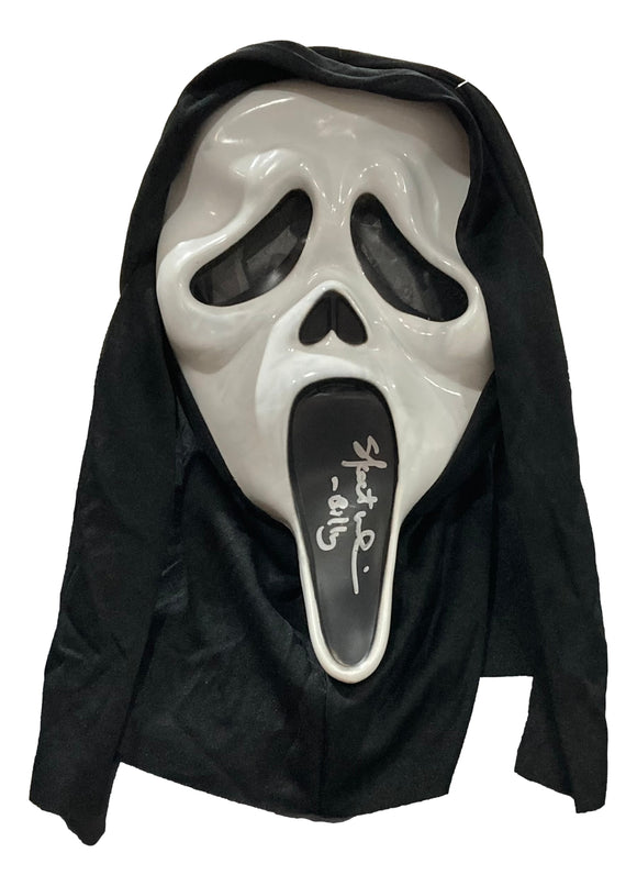 Skeet Ulrich Signed Replica Scream Ghost Face Mask Billy Inscribed JSA ITP Sports Integrity