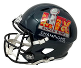 Devonta Smith Signed Eagles Super Bowl 59 FS Replica Helmet Fanatics w/ Case