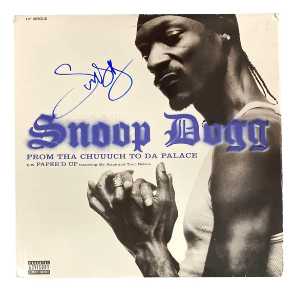 Snoop Dogg Signed From Tha Chuuuch To Da Palace Vinyl Record JSA