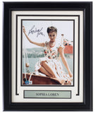 Sophia Loren Signed Framed 8x10 Photo BAS BG96541 Sports Integrity