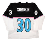 Ilya Sorokin New York Signed Alternate White Hockey Jersey JSA Hologram