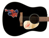 Stan Lee Signed 41" Black Fender Acoustic Guitar PSA/DNA