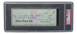 Stan Musial St. Louis Cardinals Signed Personal Bank Check PSA/DNA 85025573 Sports Integrity