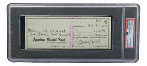 Stan Musial St. Louis Cardinals Signed Personal Bank Check PSA/DNA 85025606 Sports Integrity