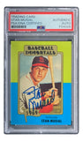 Stan Musial Signed 1980 Baseball Immortals #114 Cardinals Trading Card PSA/DNA Sports Integrity