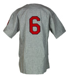 Stan Musial Signed Cardinals M&N Cooperstown Collection Jersey H0F 69 PSA 066
