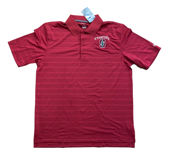 University of Stanford Champions Red Collar Shirt Sports Integrity