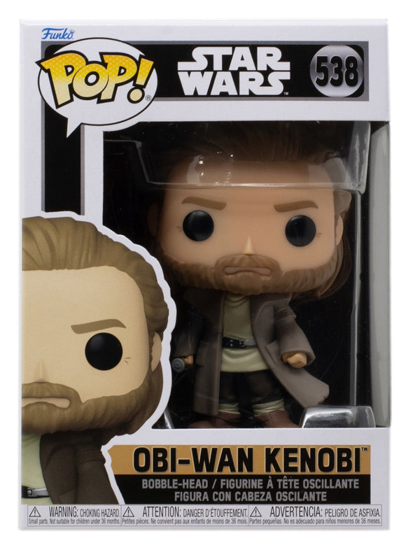Star Wars Obi-Wan Kenobi Pop! #538 Vinyl Figure Sports Integrity