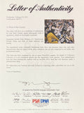 Greene Holmes Greenwood White Signed Framed 16x20 Steel Curtain Photo PSA LOA