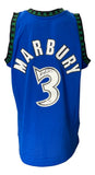 Stephon Marbury Signed Timberwolves 1996/97 M&N HWC Swingman XL Jersey BAS ITP Sports Integrity