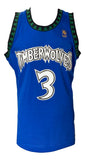 Stephon Marbury Signed Timberwolves 1996/97 M&N HWC Swingman XL Jersey BAS ITP Sports Integrity
